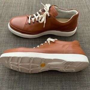 SAMUEL Hubbard Fast‎ Brown Leather Sneakers